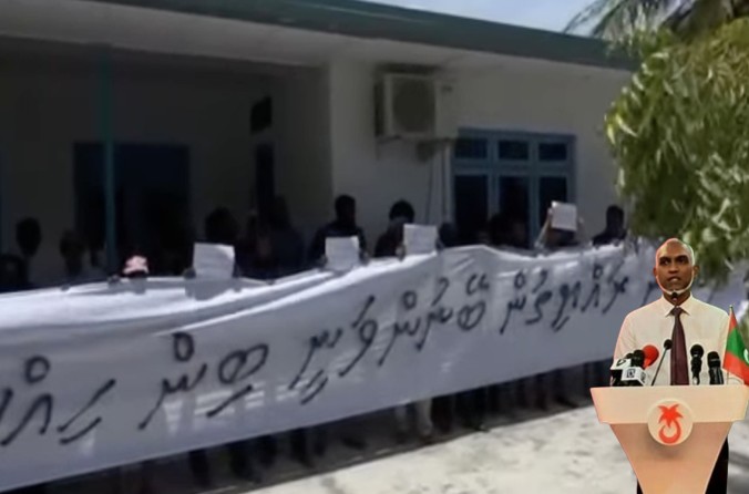 ރައީސް ވިދާޅުވީ ބިން ނުހިއްކަން ނިންމެވީ ރައްޔިތުން އެދިގެން ކަމަށް، ކައުންސިލާ ރައްޔިތުން ބުނަނީ އެގޮތަށް ނޭދޭ ކަމަށް